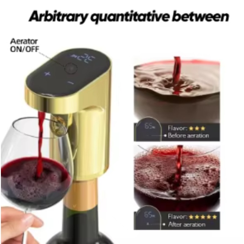 Przenośny elektryczny dozownik – Wine Aerator Pour recenzja i cena
