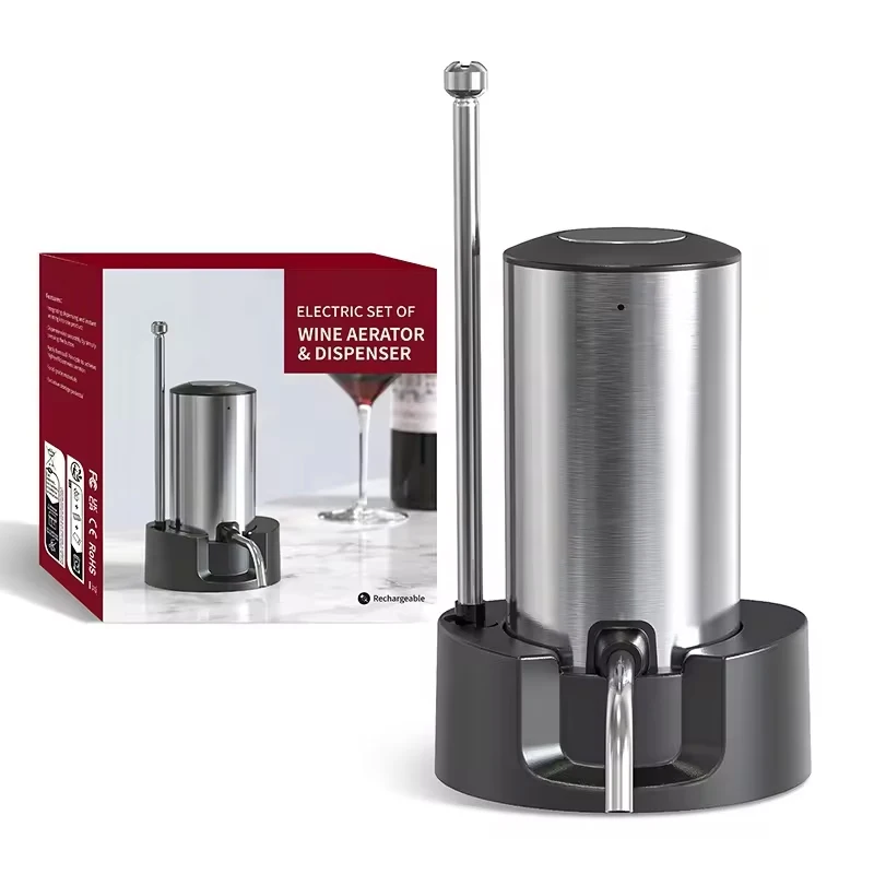 Inteligentny elektryczny aerat – Wine Aerator Pour recenzja i cena