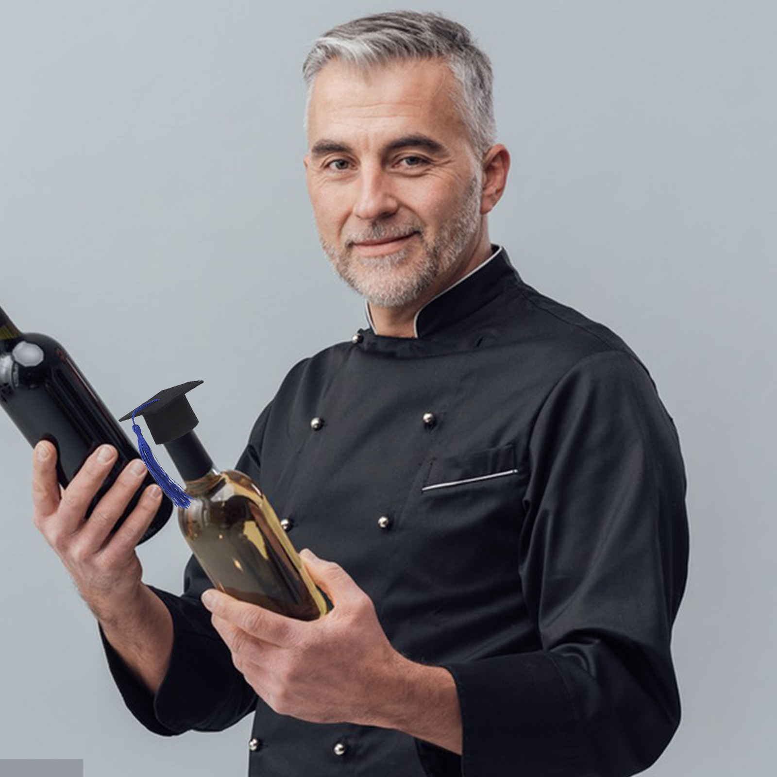 6 szt. Mini Osłonki na Butelki – Wine Beer Hat recenzja i cena